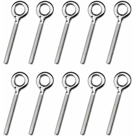 Boulons en acier inoxydable M8 x 45 mm - 50 pièces