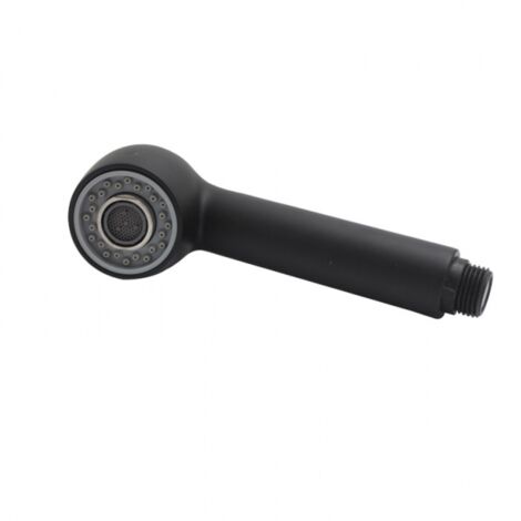 1pc Douchette Robinet Cuisine Jets Tête de Douche Remplacement Douchette pour Mitigeur Cuisine, Noir (1/3)