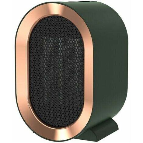 1200W radiateur soufflant ménage bureau silencieux PTC chaleur rapide chauffage chambre sûr et économie d'énergie-vert (1/4)