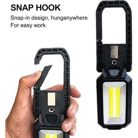 Lampe LED Magnétique Pour Teinte Vitre Auto - Rechargeable USB-C, 2 Réflecteurs, Coupe Précise