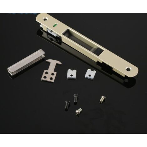 Serrure simple en acier inoxydable porte coulissante fenêtre quincaillerie accessoires en alliage (1/3)