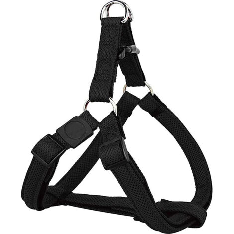 Noir, XS,Harnais Chien Step-in Air Mesh, Rembourrée, Réglable Nombreuses Couleurs & Tailles pour Petit, Moyen Gros & Grand Harnais de Poitrine Chat Chiot (1/5)