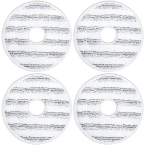 Lot de 4 pour recharge de vadrouille Vileda Spin and Clean, recharge lavable et réutilisable pour le remplacement de la tête de vadrouille Vileda Spin (1/5)
