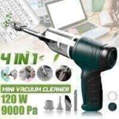 120w Souffleur d’air sans fil Portable Portable Air Duster Mini,vert