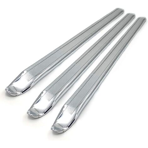 ERFGT 3Pcs Démonte-Pneu, 16 Levier Pry, Démonte-Pneu Outils de Réparation, Pneu Cuillère, 40cm Démonte-Pneu en Métal, pour Le Changement de Pneu de Voiture de Vélo de Moto