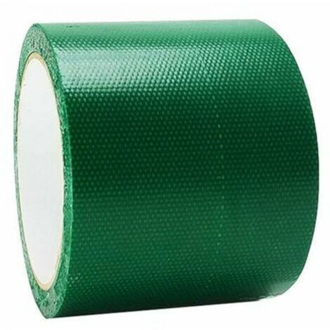 Vert Ruban de réparation spécial bâche - Résistant à la pluie - Ruban adhésif de réparation pour bâche - Pour store - 8 cm - Longueur : 500 cm (1/5)