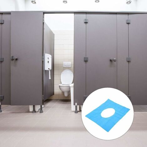 40 Housses Siège Toilette Jetables Biodégradables - Protection Hygiénique Publiques
