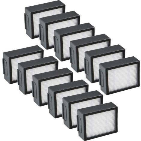 12-Pack Remplacement Filtres avec iRobot Roomba i & e  i7  e5 e6 + J7 Pièces de Rechange pour Aspirateur Accessoires (1/5)