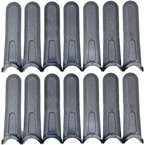 Lot de 50 lames de coupe en plastique pour tondeuse à gazon, lames de rechange en plastique pour tondeuses à gazon Hover Vac/Micro Lite/Minimo/Mow n Vac (1/5)