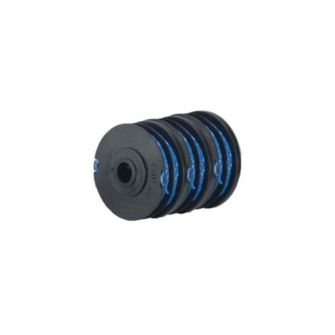 RYOBI Lot de 3 bobines double fil diamètre 1.65mm pour coupe-bordures électriques RAC123 (1/3)