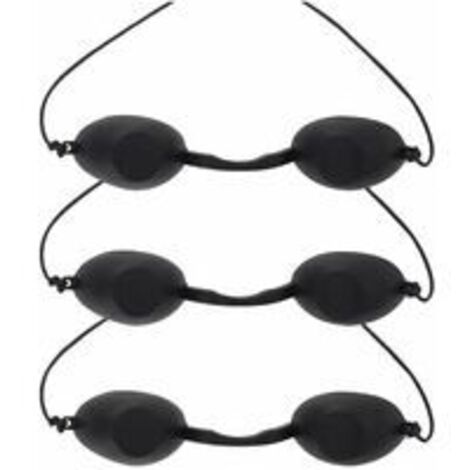 3 Pcs Lunettes de Protection UV, Lunettes Solarium Lunettes Protection UV Conviennent pour la Beauté Laser IPL Convient à la Clinique de Beauté ou à la Maison (1/4)