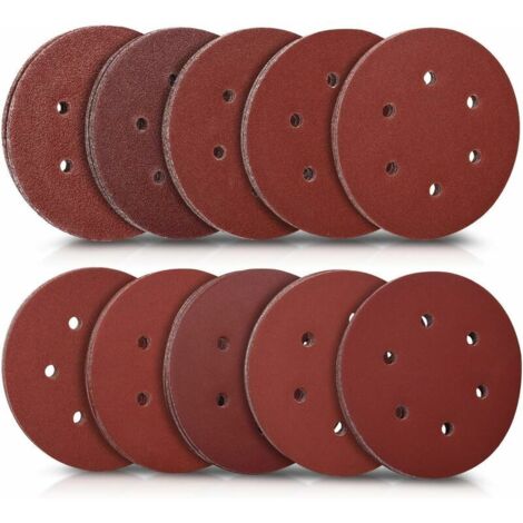Disques Abrasifs, 100mm/ 5 Pouces, 8 Trous, Papier De Verre, En Ance | Clasf Maison-jardin