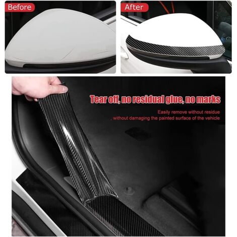 DOKRIN Protection Pour Pare-chocs Auto, Lot De 2 Bandes Anti