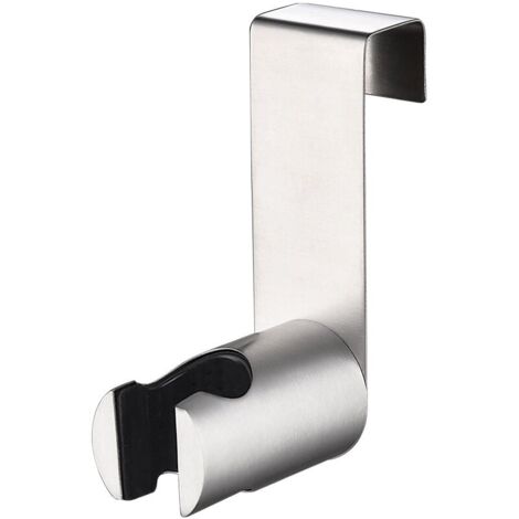 Robinet de bidet,Support Douchette Toilette Acier Inoxydable Support Titulaire pour Douchette WC, ST19A (1/5)