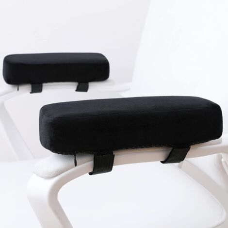 5CM Coussins d'accoudoir de Chaise Extra épais Oreiller de coude Soulagement de la Pression Chaise de Bureau Accoudoir de Chaise de Jeu avec Coussinets à mémoire de Forme (1/5)