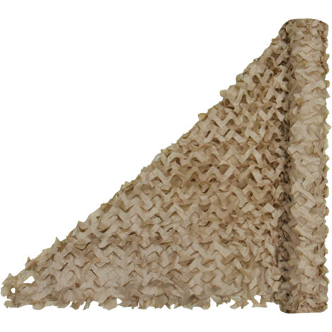 Filet de camouflage kaki 1,5 x 4 mètres, 1 pièce, filet de camouflage décoratif extérieur, protection solaire, filet de protection de montagne (1/5)