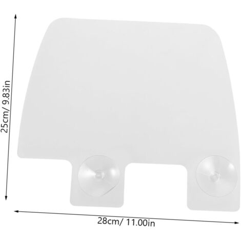 Plaque déflecteur d'huile en aluminium Panneau isolant thermique