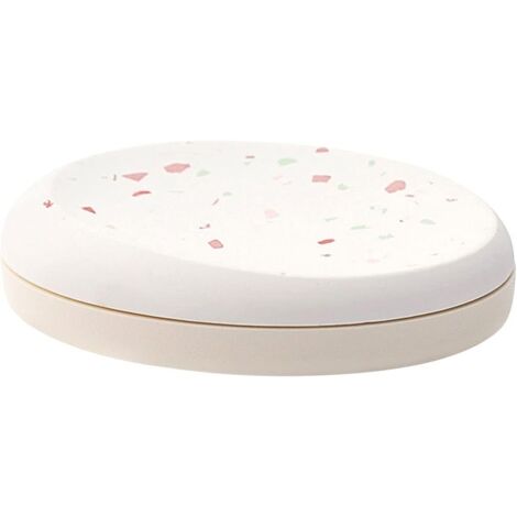 Récipient à Savon Garder Sec pour LA Douche du SOAPE DISTURE Absorbant ISOLUTION DE Chaleur SÉCHARGE SÉCHARGE Fast DÉCHANGE Porte-éponge (Color : Beige) (1/5)
