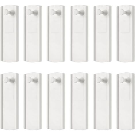 Lot de 12 grands clous adhésifs pour cadre photo, blancs, pour photos, photos, supports universels, sans perçage, décoration (1/5)