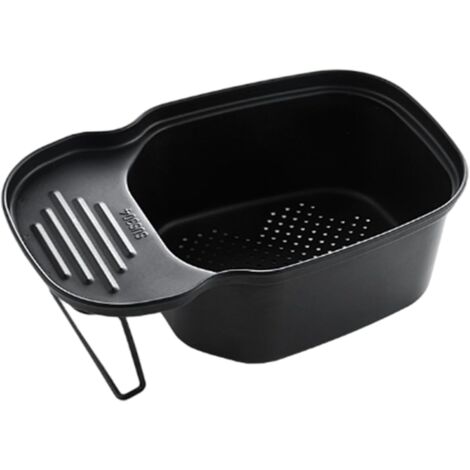 Passoire Evier, Passoire à Poser Sur L'évier, Passoire Cuisine Retractable (34,5-47,5cm