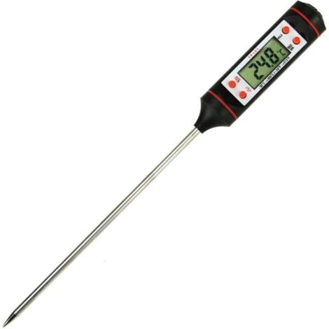 Thermomètre Cuisine Cuisson Viande Barbecue, Sonde Grille, Rôtis, BBQ, Fumoir, Friture, Ustensiles Alimentaires, Steak Viand, électronique, °C/°F