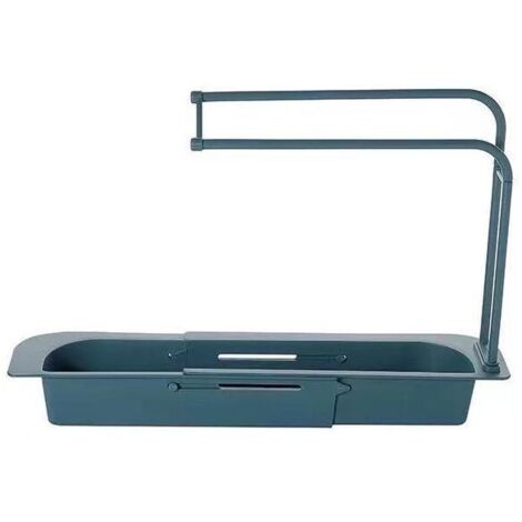 Évier télescopique multifonctionnel pour fournitures de cuisine (bleu) (1/3)