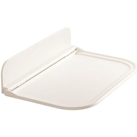 Étagère Flottante, Étagère De Salle De Bain Pliable, Étagère De Chevet Murale pour Télécommande De Téléphone, Étagère Suspendue pour Salle De Bain, Chambre À Coucher, Bureau, Salon (1/5)