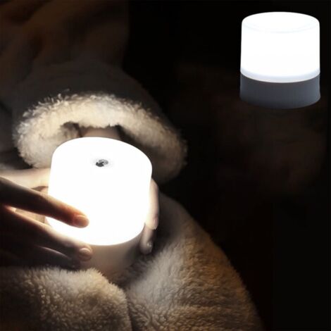 Veilleuse de chevet chambre lampe de chevet LED lampe de protection des yeux pour enfants contrôle silencieux éclairage doux et confortable