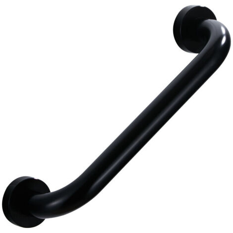 Poignée De Sécurité Pour Douche, Antidérapante Barre dAppui 30 CM Pour Salle De Bain, Baignoire, Toilette (Noir)