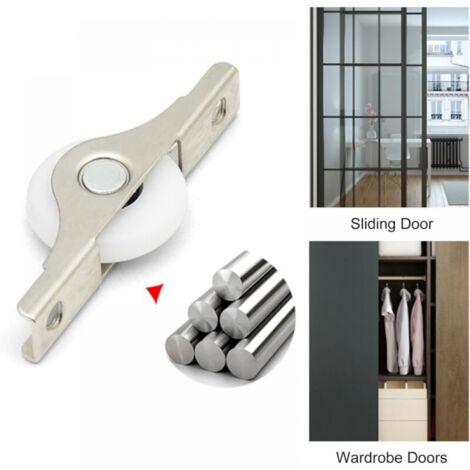 Lot De 8 Mini Roulettes Fixes En Caoutchouc 25 Mm Pour Meubles - Charge 40 Kg - Avec Plaque De Montage