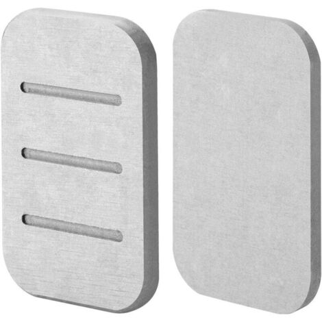 Lot De 2 Pierres Absorbantes Diatomées Pour Évier – Séchage Ultra-Rapide, Design Gris Élégant Pour Salle De Bain & Cuisine