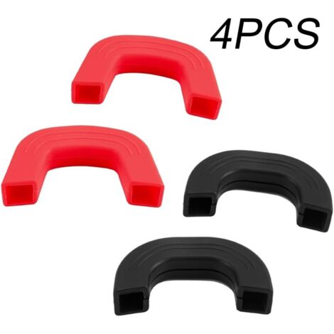 3 Paires Marmite Poignee Casserole Universelle, Couvercle De Poignées De Casseroles En Silicone Résistantes à La Chaleur Pour Woks, Poêles, Plaques De Cuisson Et Maniques En Fonte (Noir, 3 Tailles