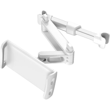 Support appuie-tête pivotant à 360° pour siège arrière de voiture, réglable, compatible avec toutes les tablettes de 4 à 11 pouces, téléphones portables et iPad Air Mini. (1/5)