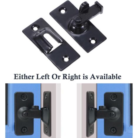 Loquet De Porte à 90 Degrés En Acier Inoxydable 304 De Sécurité à