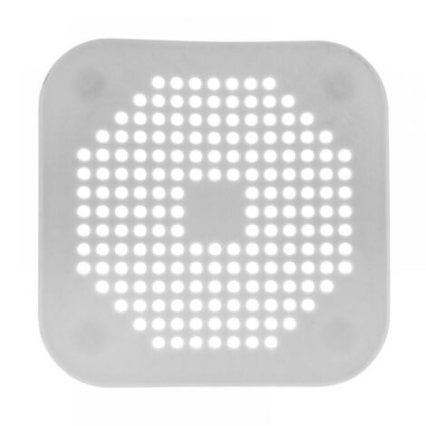 3 pièces Francaise Filtre Cheveux Douche Cheveux Douche Filtreevier/Baignoire/Douche en Silicone-Bouchon Caoutchouc Salle de Bain/Cuisine (Gris) (1/5)
