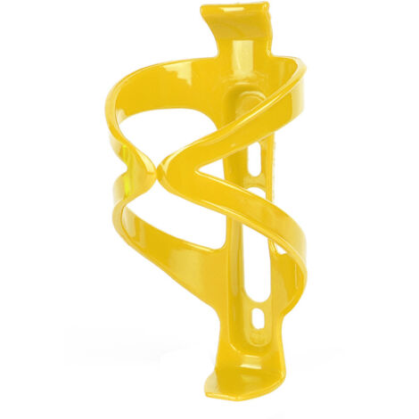 Porte-bouteilles pour vélo, porte-bouteilles léger et durable en polycarbonate, porte-gobelet universel stable et durable pour vélo de route, VTT, vélo de ville, jaune (lot de 2) (1/4)