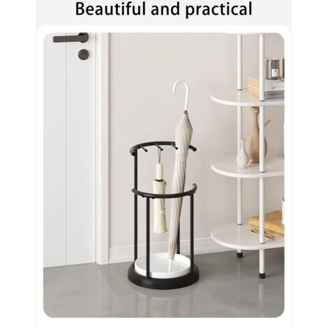 Porte-Parapluie Métal Autoportant En Forme De Seau - Pour Golf Ou Entrée