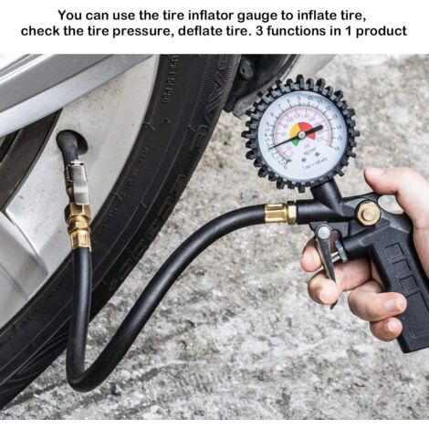 Hapivida 4 Pièces Dégonfleur de Pneus, Valve de Décompression en Alliage pour Pneus de Voiture, Dégonfleur Universel pour Pneus de Véhicules Tout-Terrain