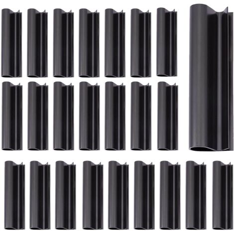 Clips de Couverture de Piscine d'hiver, 24 Pièces Coupe-Vent Clips pour Bâche de Piscine, Clip Fixation de Bache Piscine (1/5)