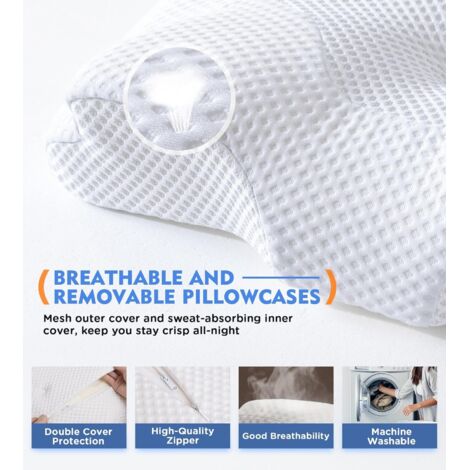Oreiller Anti-Roulis Enfant Réglable – Position Latérale & Dorsale, Housse Amovible Lavable, Confort Optimal Pour Bébé