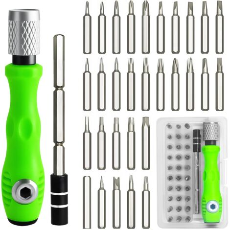 Ensemble de petits tournevis de précision 32 en 1, mini tournevis magnétique, objectif, montre, ordinateur portable (1/5)