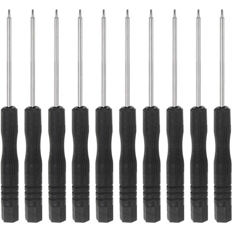 Mini tournevis cruciforme pour la réparation des lentilles de montre, 10 pièces (1/4)
