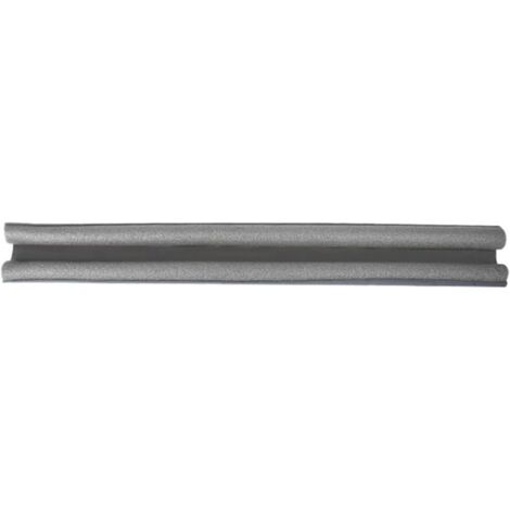 Joint d'étanchéité anti-courant d'air et anti-poussière pour bas de porte, 93 x 10 cm (gris) (1/5)