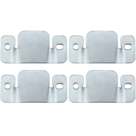 4 Pcs Connecteur de Canapé avec Vis, Fixation Canape Universels en Métal pour Canapé Sectionnel (1/5)