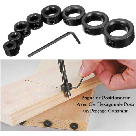 Fraise HSS 3mm à Double Fente 6 Flûtes - Longueur Coupe 16mm - Uxcell - Neuf