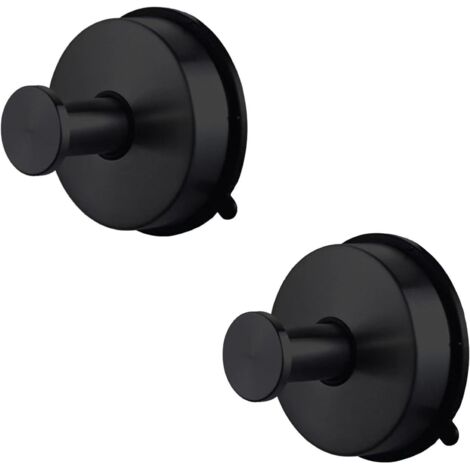 2 Pièces Crochet Ventouse En Acier Inoxydable, Porte Serviette Salle De Bain Accroche Torchon Cuisine Porte Manteau Argente 98946515