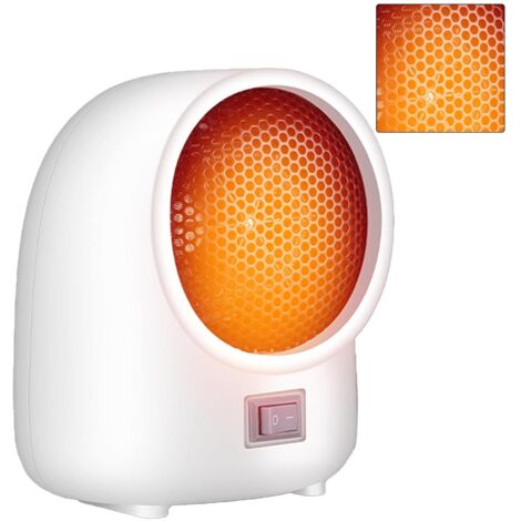 Chauffage domestique, petit radiateur d'appoint à chauffage rapide ABS PPS économie d'énergie décoration intérieure bureau (1/5)