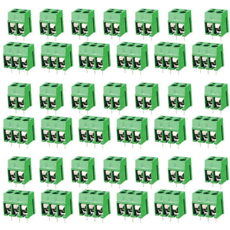 Connecteur De Bornier - FDIT - PCB Universel à Vis, 2 Broches, Pas De 2