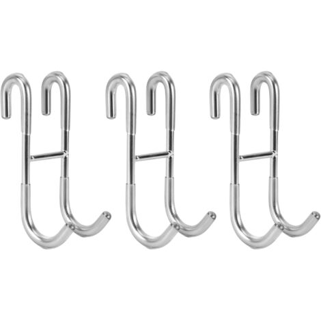 12 crochets d'armoire laiton 2.25x10mm COTEKA