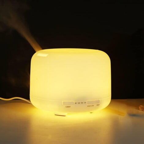 Diffuseur d'huiles essentielles, humidificateur à ultrasons, interrupteur de sécurité, (1/5)
